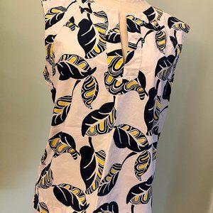 J Crew sleeveless summer blouse